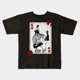 Vintage Card Buddy Guy Kids T-Shirt